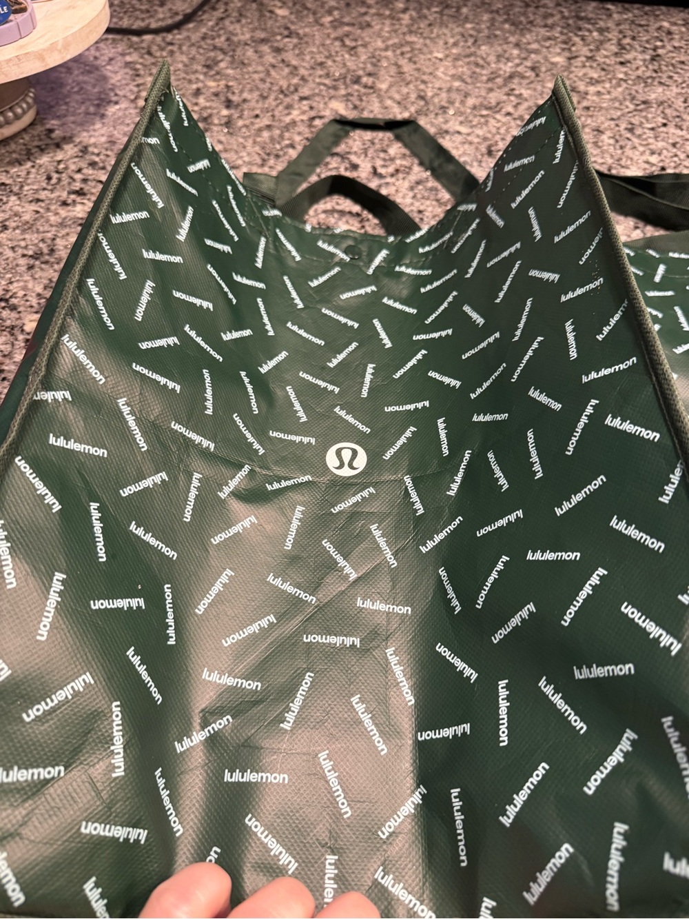 Lululemon athletica set of 4 Logo Tote - Picture 4 of 9